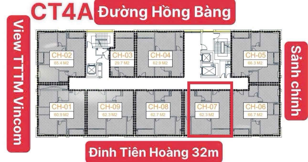 Căn hộ CT4A Cổ Nhuế 53m² giá 2.6 tỷ - Sở hữu ngay, giá tốt đầu tư!