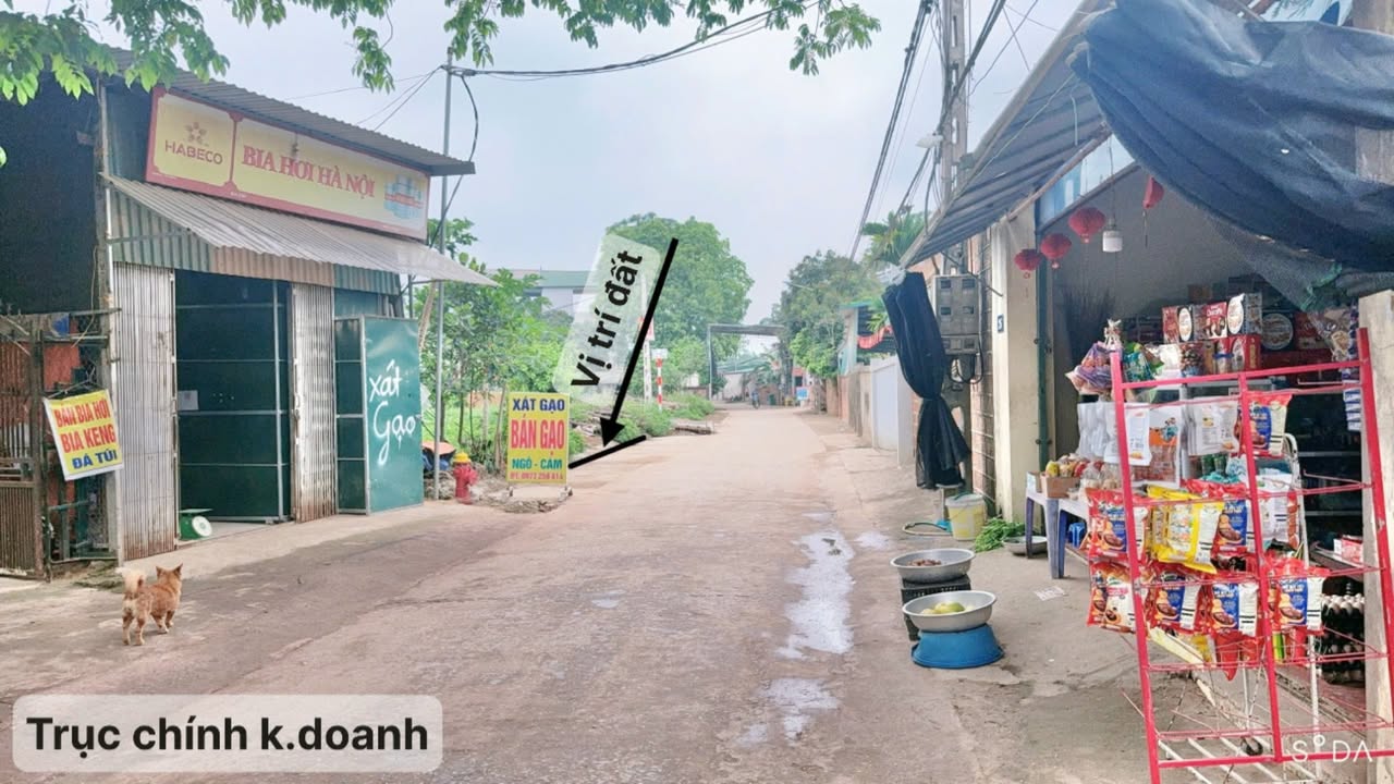 Đất nền xã Bình Yên Thạch Thất 68m² chỉ 3 tỷ - Mặt tiền kinh doanh sầm uất!