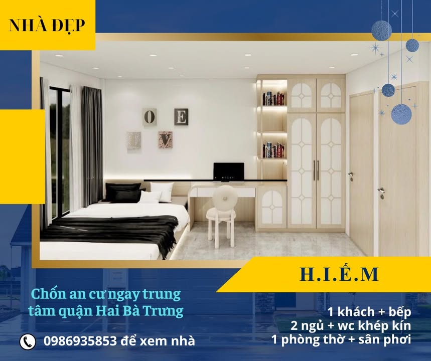 Nhà phố Bạch Mai, Quận Hai Bà Trưng 30m² giá 6 tỷ - Tặng full nội thất!