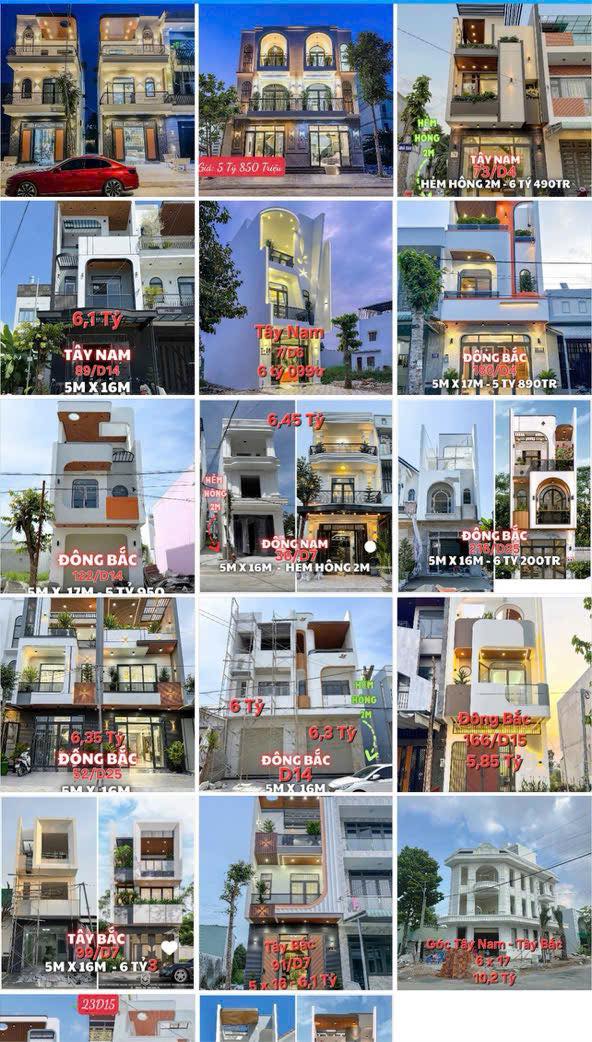 Nhà phố KDC Hồng Loan Kiến Trúc Cần Thơ 80m² giá 5.8 tỷ - Kiến trúc hiện đại sang trọng!