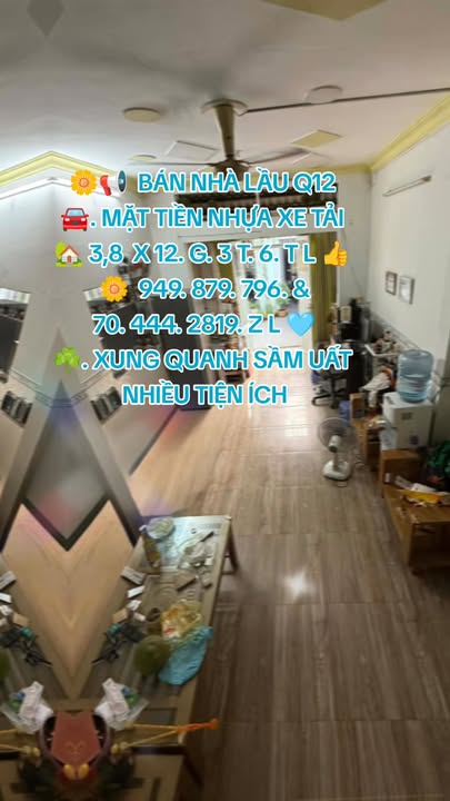 Nhà mặt tiền Nhựa, Quận 12, 45m² giá 3.6 tỷ - Vừa ở vừa kinh doanh!