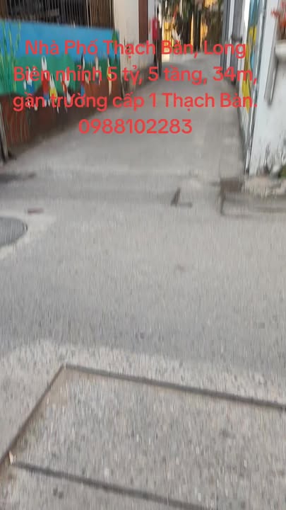 Nhà 5 tầng Thạch Bàn Long Biên 34m² giá 6,15 tỷ - Sẵn sàng vào ở ngay!