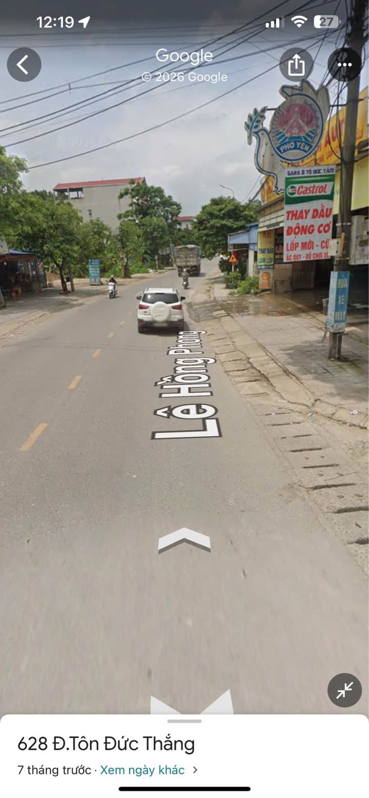 Đất thổ cư 196m² tại Bãi Bông, Phổ Yên - Giá chỉ 2 tỷ