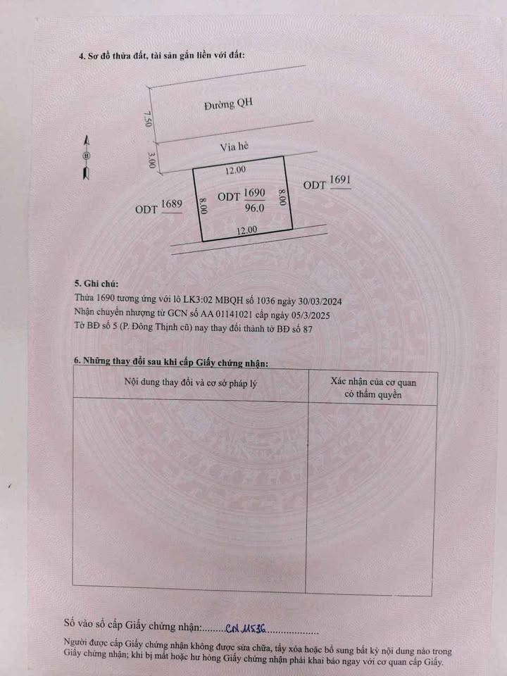 Lô đất đẹp phường Đông Sơn 96m² giá chỉ 1,xx tỷ - Cơ hội đầu tư tuyệt vời!