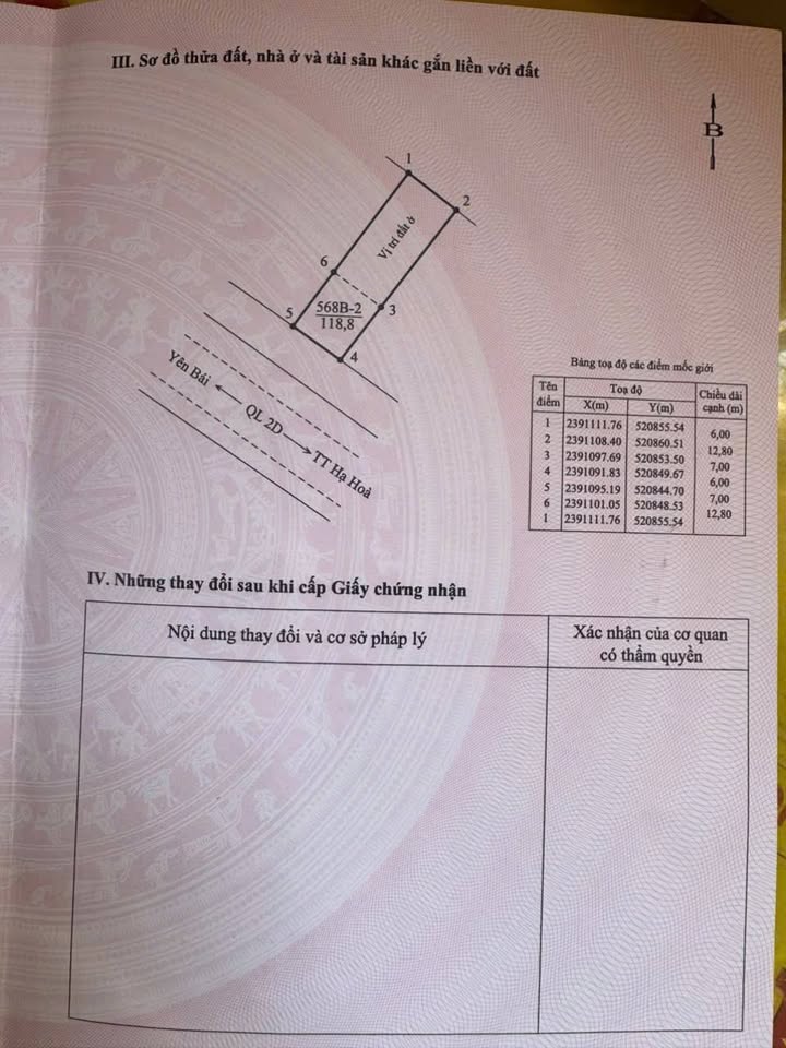Đất nền tại khu 3, xã Đan Thượng, Huyện Hạ Hoà, 120m² - Giá thỏa thuận chính chủ!