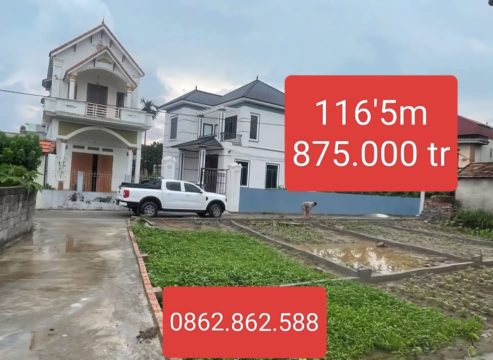 Đất nền Huyện Hoài Đức 116.5m² giá 873.75 triệu - Sổ đỏ chính chủ, bán nhanh dịp Tết!