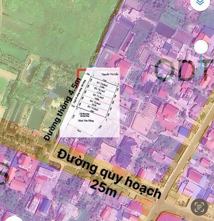 Đất lô góc 73,8m² tại Kiều Hạ - An Dương, Hải Phòng giá chỉ 1.3 tỷ - Đầu tư sinh lời!