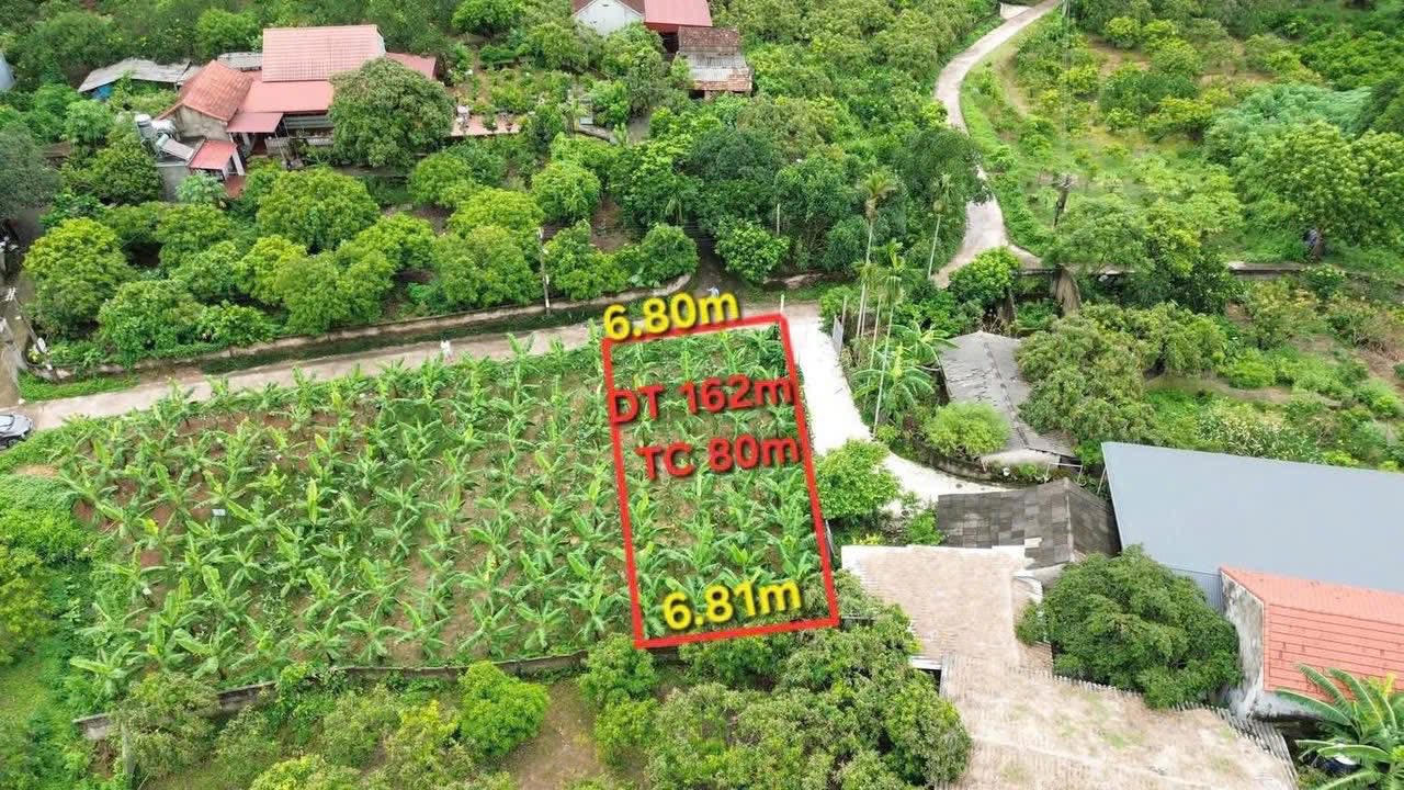 Đất thổ cư 162m² mặt tiền 6,8m tại Đồng Lân, Yên Thế - Giá chỉ 399 triệu!