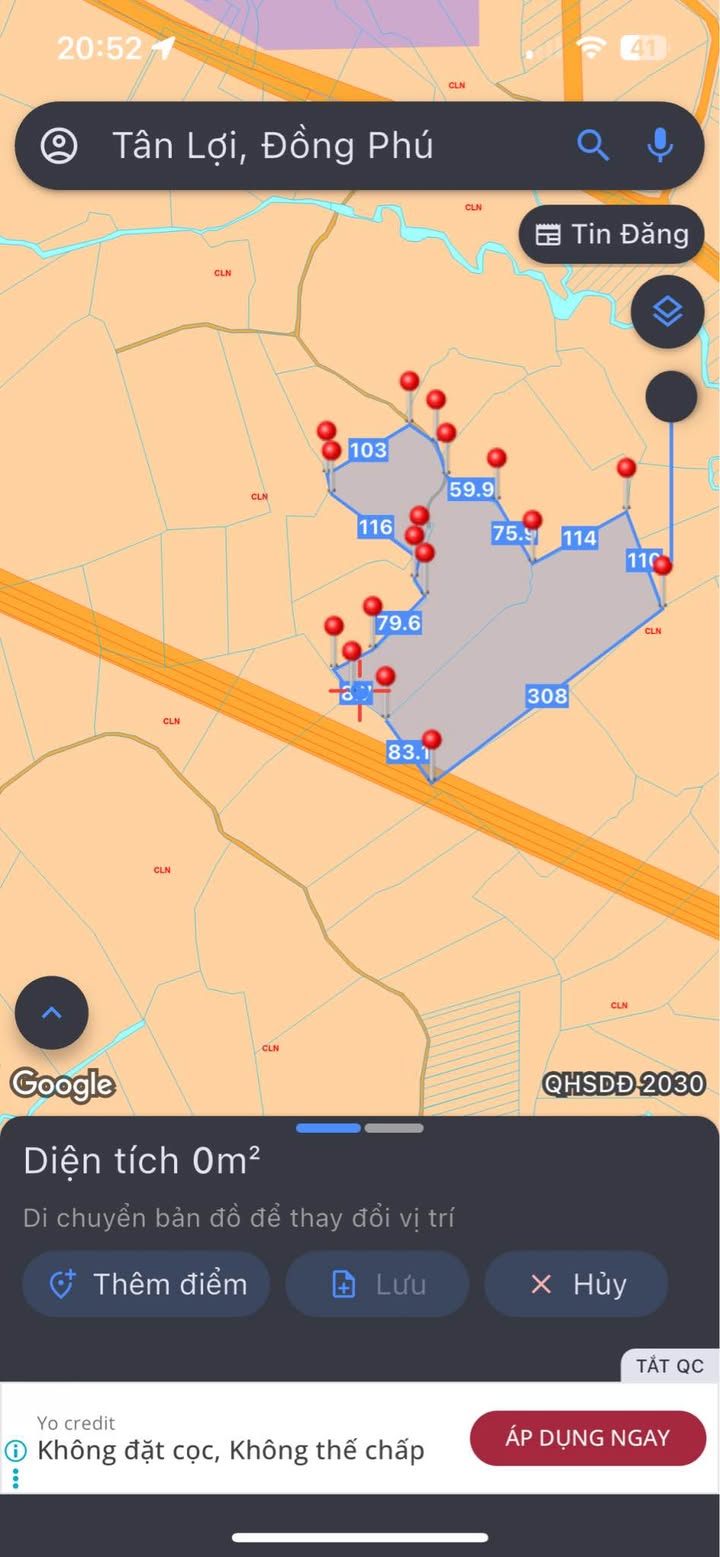 Farm 6,5ha tại Tân Lợi, Đồng Phú, Bình Phước - Giá chỉ 91 tỷ