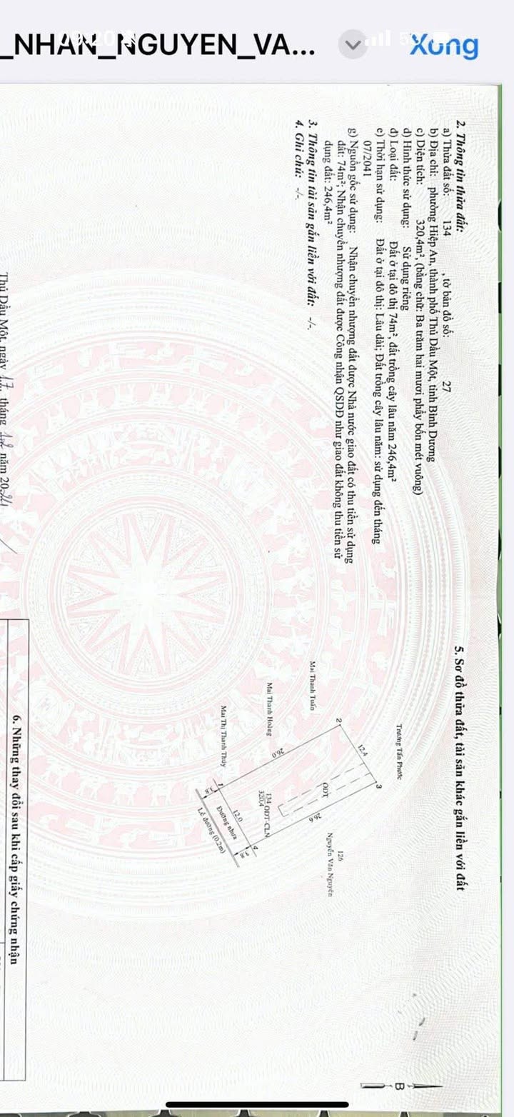 Nhà phố Hiệp An, Thủ Dầu Một, 312m² giá 4.2 tỷ - Diện tích lý tưởng cho biệt thự!