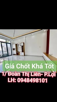 Nhà phố Đoàn Thị Liên, Thủ Dầu Một 96m² giá 4.5 tỷ - Đối diện tiện ích đầy đủ!