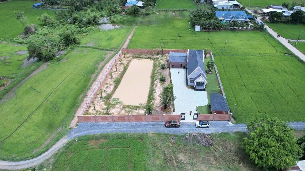 Nhà vườn An Ninh Đông, Đức Hòa 610m² giá 6.5 tỷ - Nhà mới, chưa sử dụng!