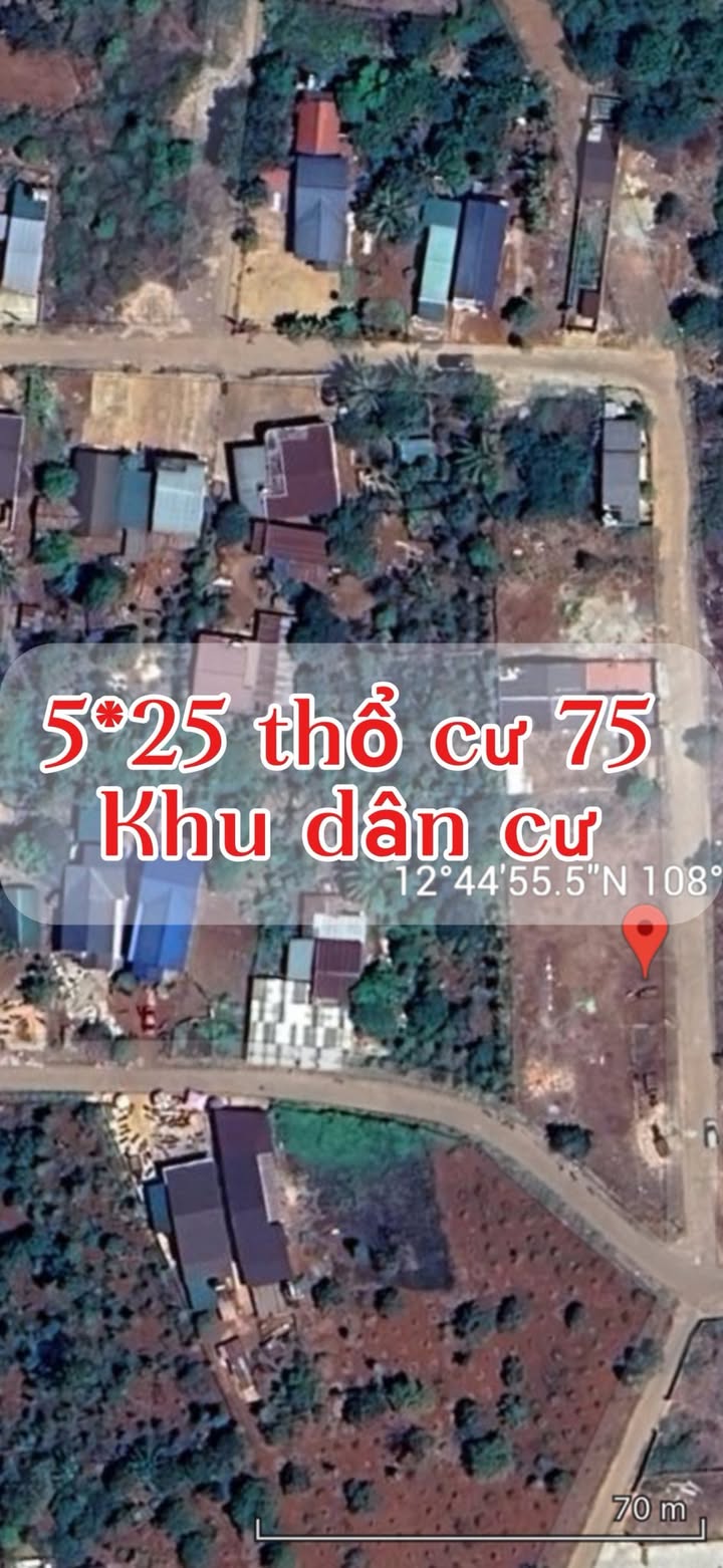 Đất thổ cư 1875m² tại khu đô thị Ân Phú, Buôn Ma Thuột giá chỉ 890 triệu - Cơ hội đầu tư hiếm có!