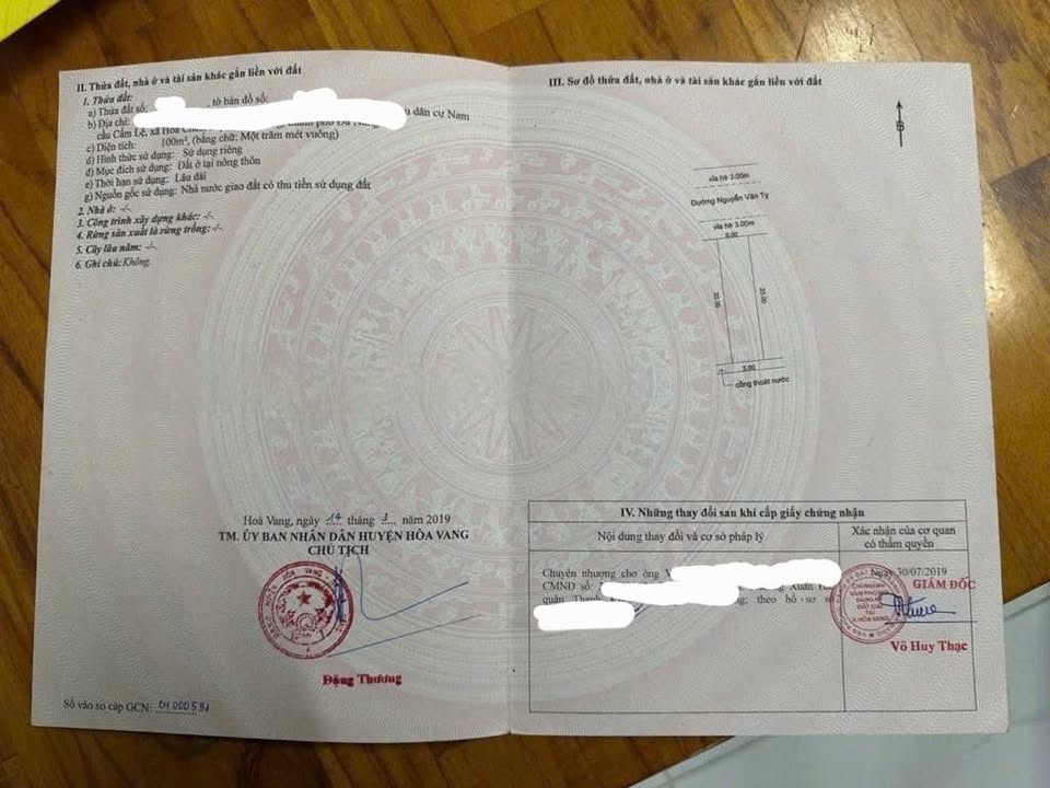 Lô đất mặt tiền Phường Hòa Xuân 100m² giá 4 tỷ - Kinh doanh thuận lợi!