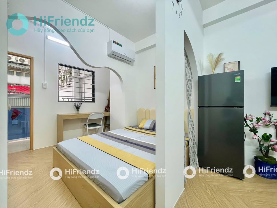 Căn hộ Studio 1PN Trường Sơn Tân Bình - Ban công lớn, không gian thoáng mát!