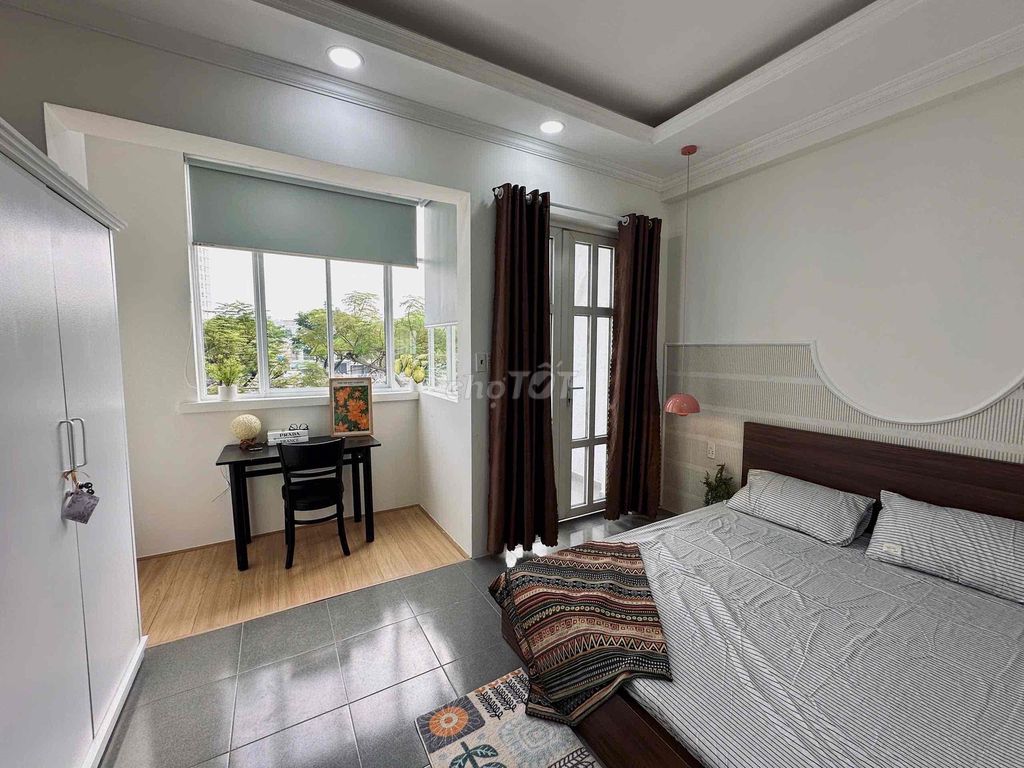 Căn hộ 1 phòng ngủ Võ Văn Kiệt 50m² giá 7 triệu - Đầy đủ nội thất, ở ngay!