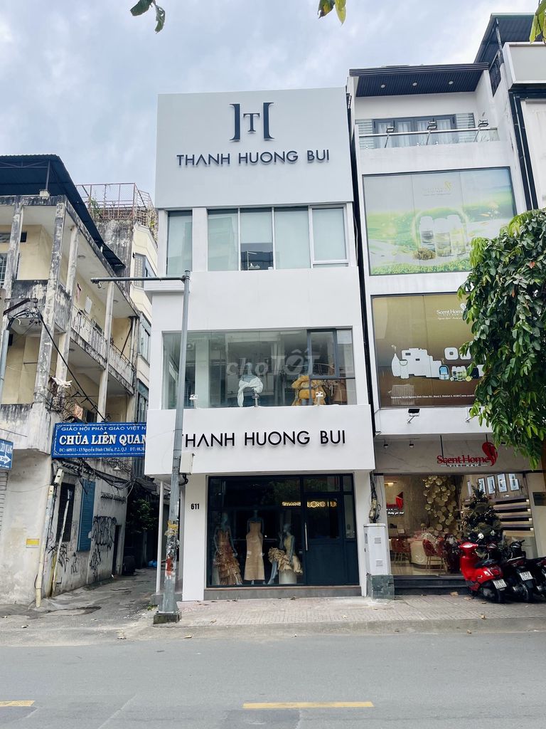 Cho thuê văn phòng góc 2 mặt tiền Đường Nguyễn Đình Chiểu, Quận 3 - Diện tích 140m², giá 43 triệu/tháng