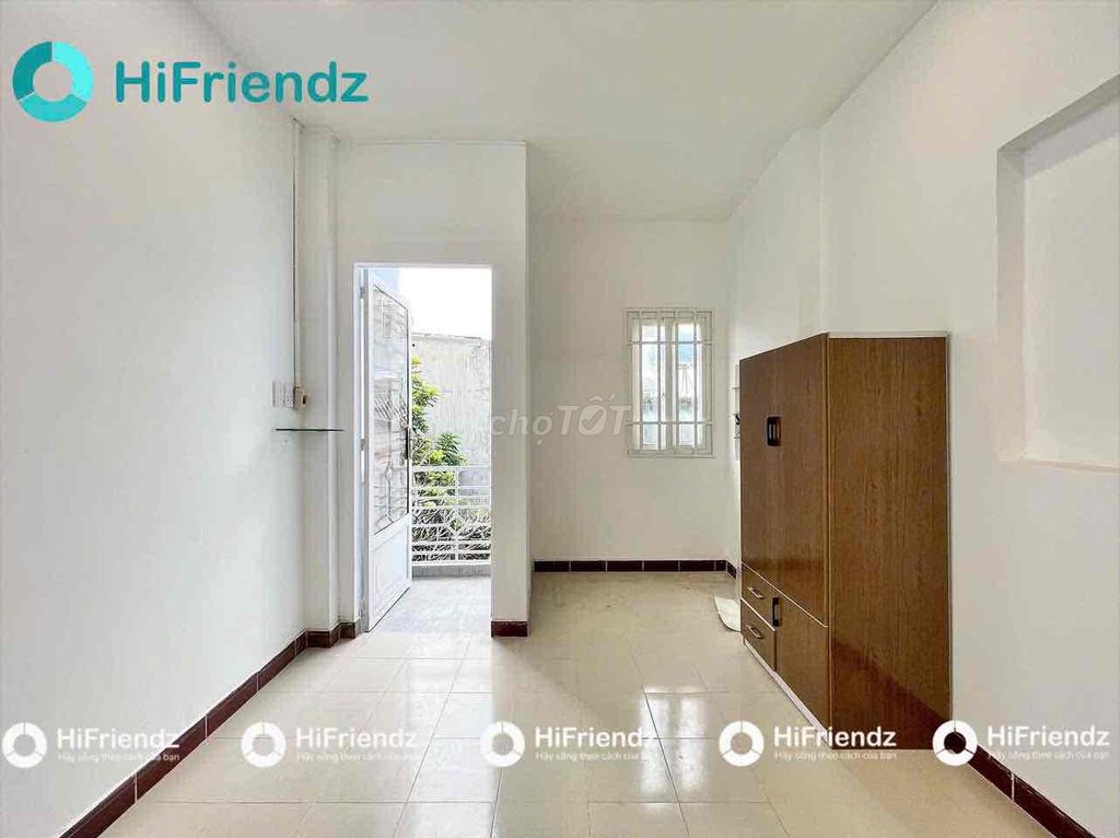 Phòng cho thuê Tân Bình 28m² giá 4.5 triệu - Nội thất đầy đủ, an ninh 24/7