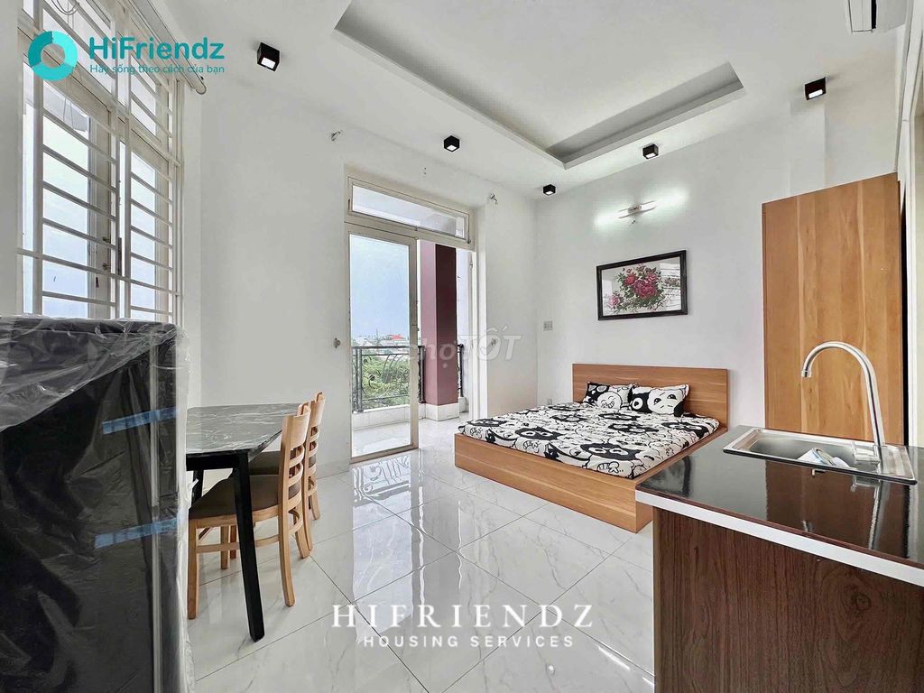 Studio ban công siêu thoáng tại Lưu Hữu Phước, 25m² giá 3.5 triệu - Không chung chủ, tự do ra vào!