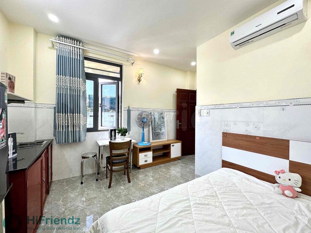 Căn hộ cho thuê 334 Lý Thường Kiệt, Quận 10, 25m² - Đầy đủ nội thất, thang máy!