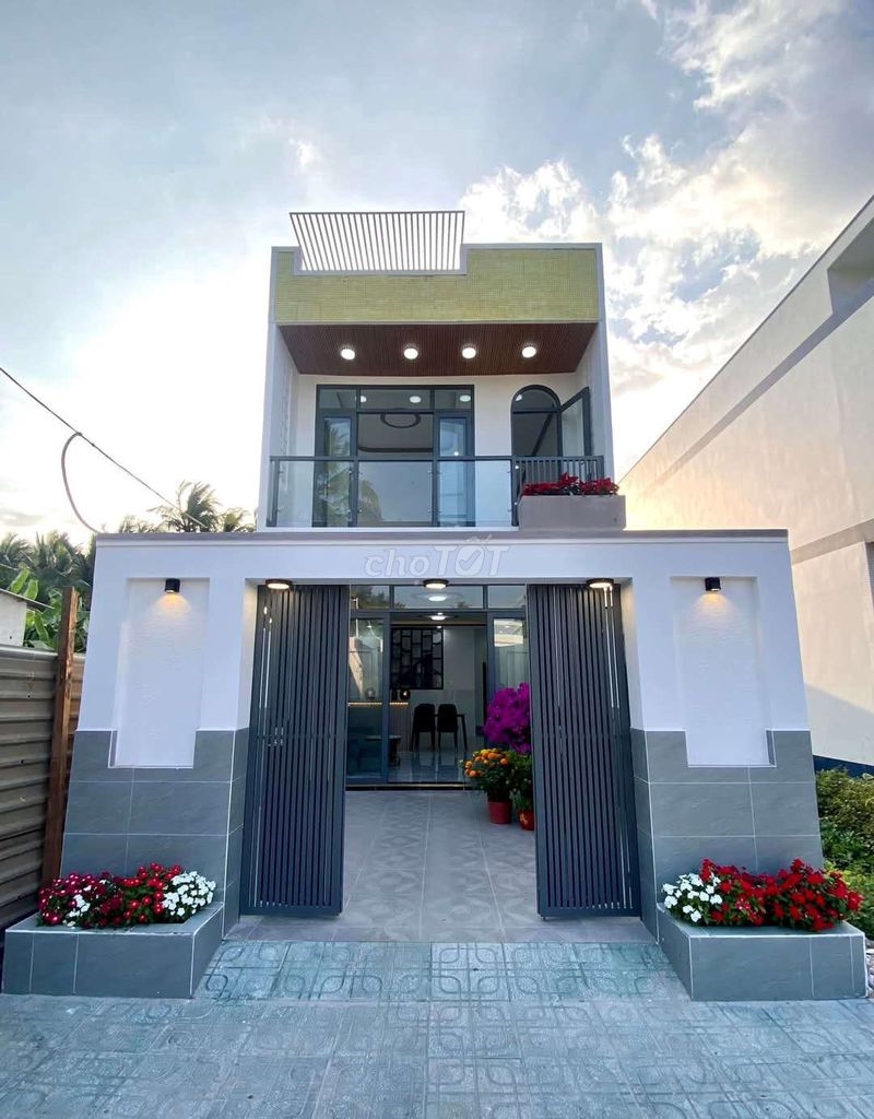 Nhà mới 100m² Mỹ Yên, Bến Lức chỉ 2,1 tỷ - Không gian sống lý tưởng!