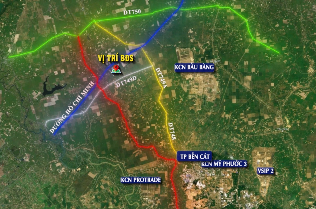 Đất nền sản xuất SKC 9.541m² tại Long Tân, Dầu Tiếng chỉ 1 triệu/m² - Tiềm năng đầu tư lớn!
