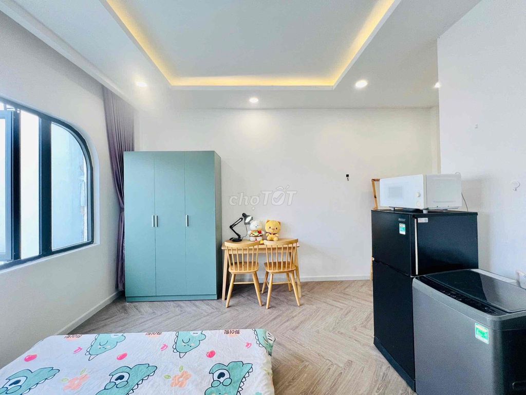 Căn hộ cho thuê Nguyễn Thị Thập Quận 7 30m² giá 5 triệu - Full nội thất đẹp, an ninh 24/7!