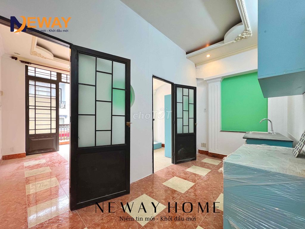 Căn hộ 2 phòng ngủ Lý Thường Kiệt 45m² giá 7.6 triệu - Mới 100% sẵn sàng vào ở!