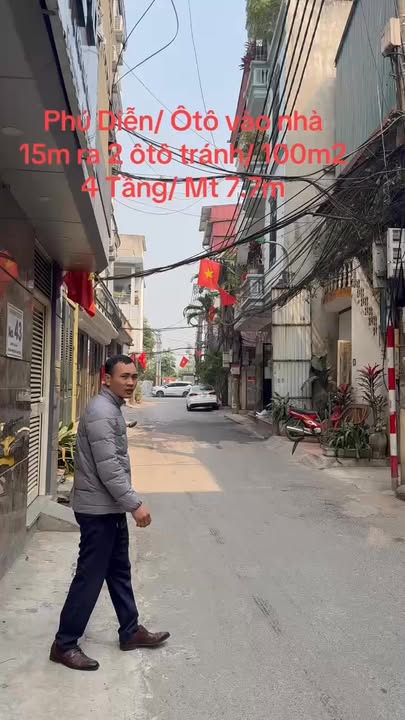 Nhà phố Phú Diễn 100m² giá thỏa thuận - Ô tô vào nhà, 4 tầng tiện nghi!