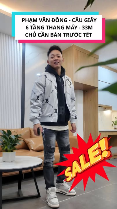 Nhà 6 tầng thang máy Phạm Văn Đồng, Cầu Giấy 33m² giá 11.7 tỷ - Chính chủ bán gấp trước Tết!