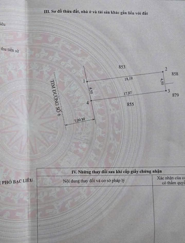 Đất nền Khu dân cư Tràng An, Bạc Liêu 81m² giá 950 triệu - Pháp lý rõ ràng, thương lượng ngay!