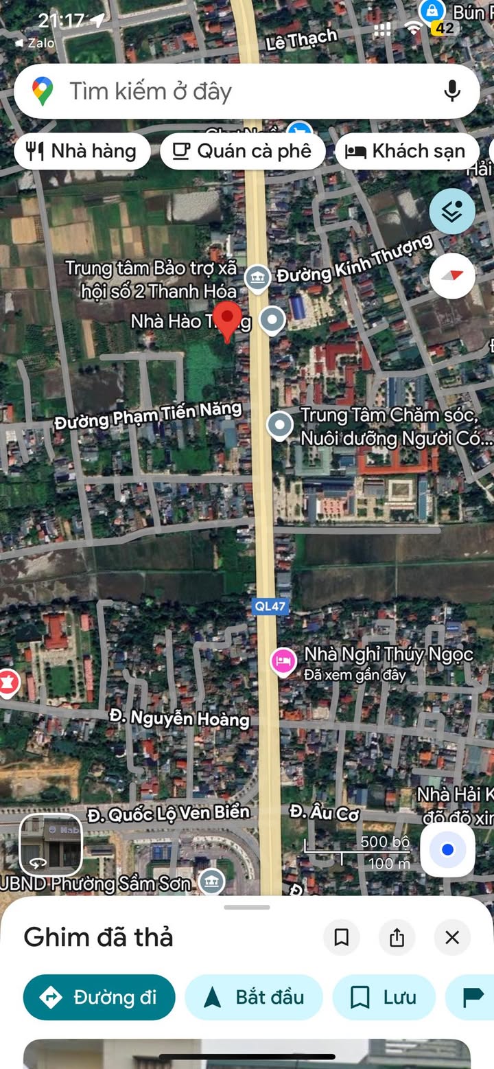 Đất Quảng Thọ 140m² giá 1.3 tỷ - Mặt tiền 8.2m, có thể chia lô