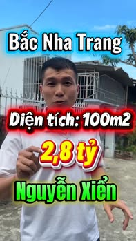 Nhà riêng Nguyễn Xiển, Nha Trang 100m² giá 2,8 tỷ - Gần bãi tắm biển!