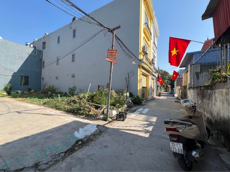 Đất nền tổ 3 thị trấn An Dương 50m² giá chỉ 1,x tỷ - Lô góc siêu đẹp, ô tô vào tận nơi!