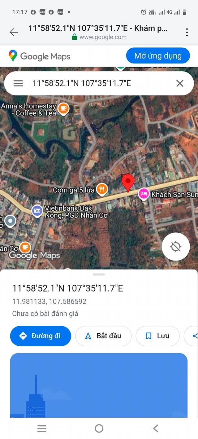 Đất thổ cư 4500m² tại Nhân Cơ - Giá chỉ 8.2 tỷ, cơ hội đầu tư hấp dẫn!