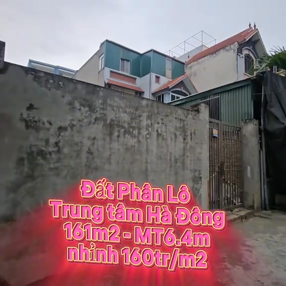 Đất đường Lê Trọng Tấn, Hà Đông 161m² giá 26 tỷ - Mặt tiền rộng, ô tô vào tận nơi!
