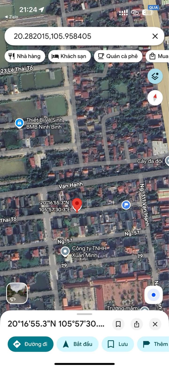 Đất nền Liên Hậu, Hoa Lư 108m² giá 6 tỷ - Cơ hội đầu tư hiếm có!