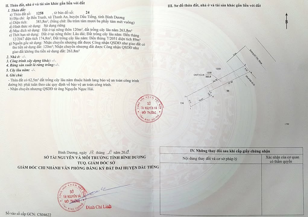 Nhà cấp 4 tại Bình Dương 383m² chỉ 2.55 tỷ - Sẵn sàng ở ngay!