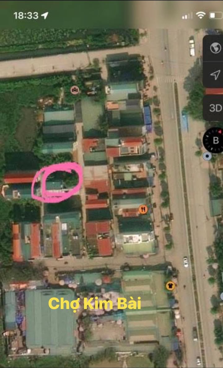 Đất dịch vụ 60m² Thị trấn Kim Bài - Đối diện cổng chợ Kim Bài, giá thỏa thuận!