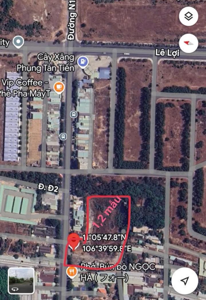 Đất dự án 1/500 tại Phường Đông Hòa, Dĩ An 12,000m² - Cơ hội đầu tư hấp dẫn!