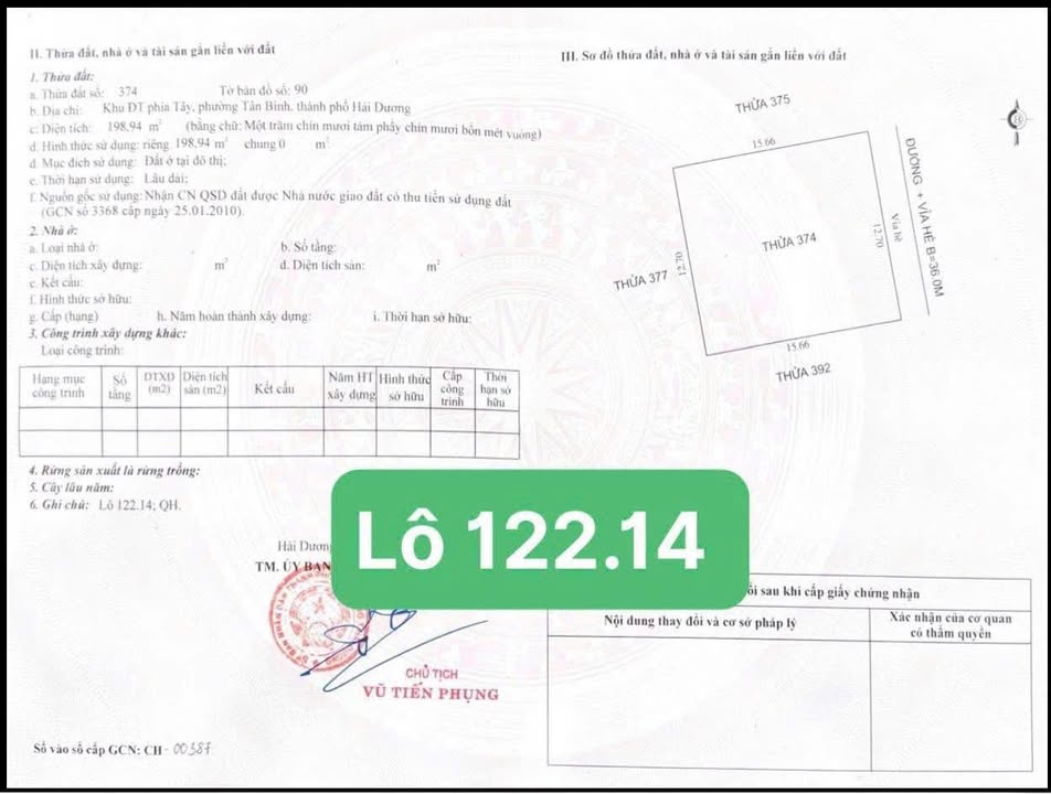 Đất nền khu BT Cao cấp Đỉnh Long, Tân Bình 199m² giá 11.948 tỷ - Cơ hội đầu tư hoàn hảo!