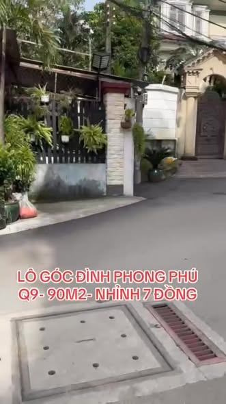 Đất 2 mặt HXH Đình Phong Phú Q9 88,1m² giá chỉ 7 tỷ - Phong thủy cực tốt!