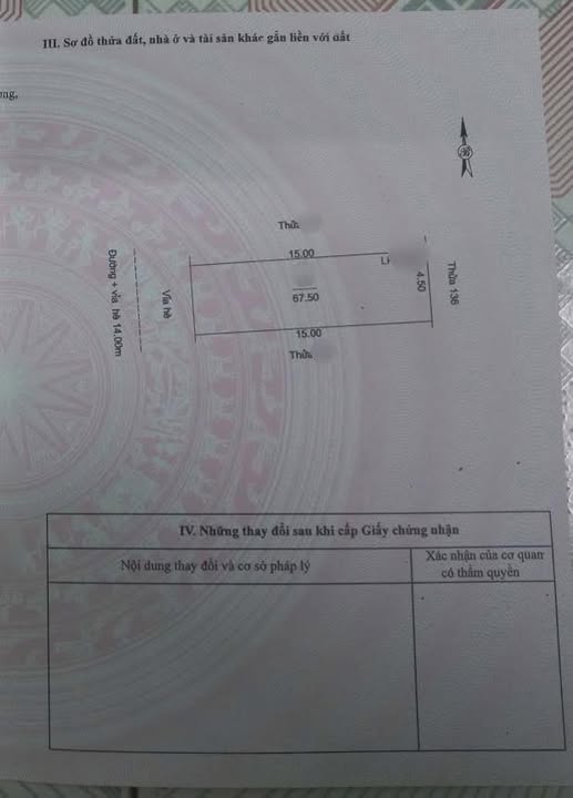 Đất nền KĐT Bắc Nguyễn Lương Bằng 67.5m² giá 3.9 tỷ - Mặt tiền 4.5m, vị trí đẹp!