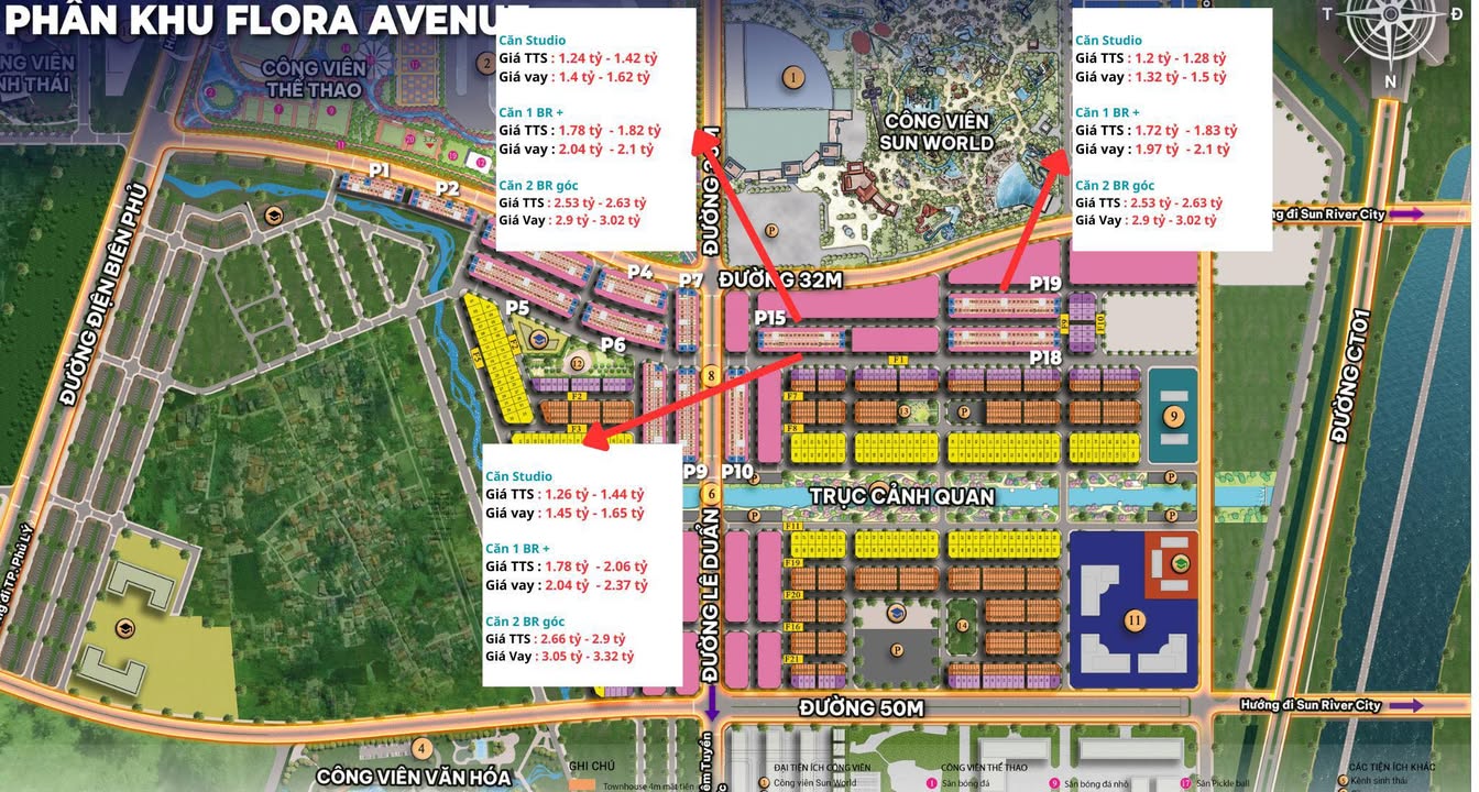 Căn hộ Park P15, Hà Nam 90m² giá 2.5 tỷ - Sổ đỏ lâu dài, view đẹp!