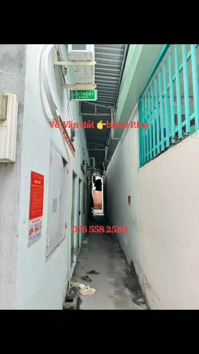 Phòng trọ cho thuê Võ Văn Hát, Thủ Đức 120m² - Sổ đẹp, thu nhập 9 triệu/tháng!