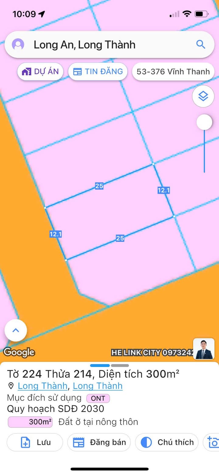 Lô đất TĐC Thái Lạc 300m² giá 7 tỷ - Sổ riêng, thổ cư hoàn chỉnh!