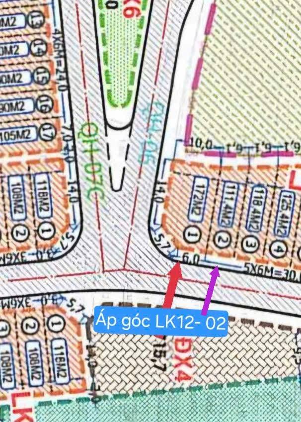 Đất nền LK12-02 Hải Vân Lương, Quỳnh Côi, 111.4m² giá 1.627 tỷ - Sổ đỏ sang tên ngay!