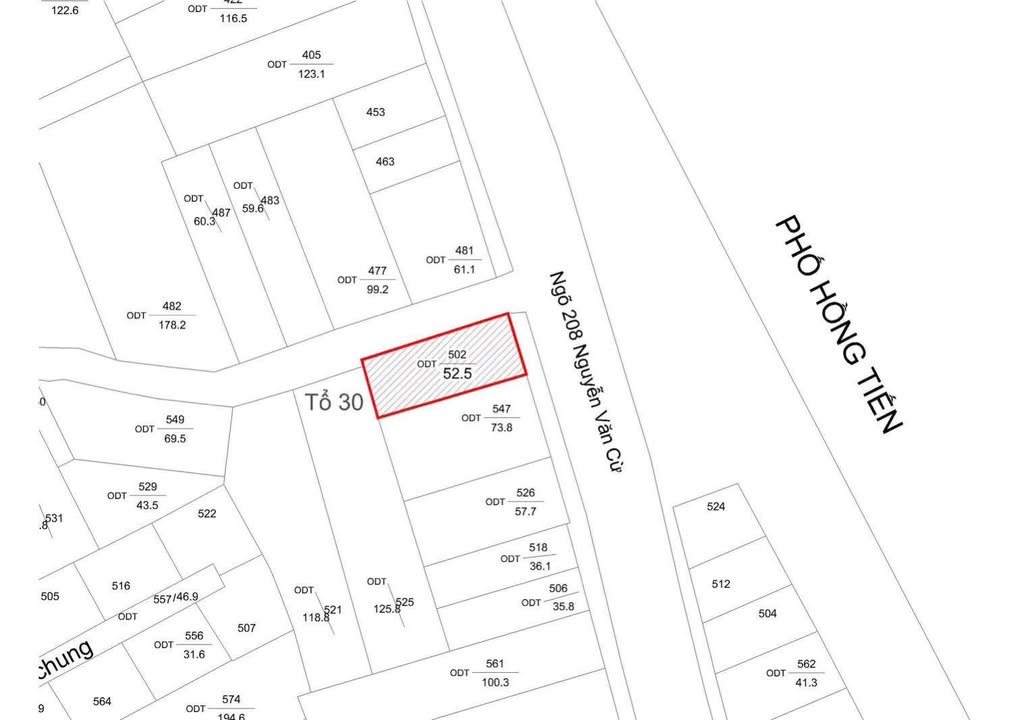 FrontHouse phố Hồng Tiến 50m² giá 25.5 tỷ - Lô góc thoáng sáng, vị trí đắc địa!