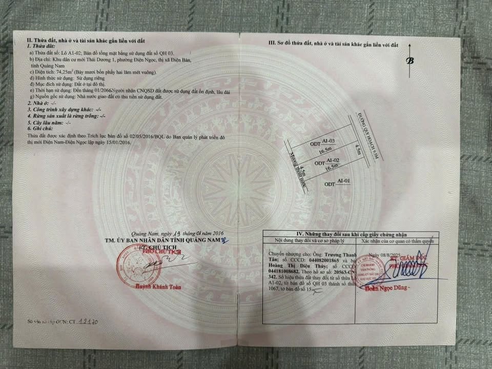 Đất nền FPT City Đà Nẵng 742m² - Khu dân cư đông đúc, giá thỏa thuận!