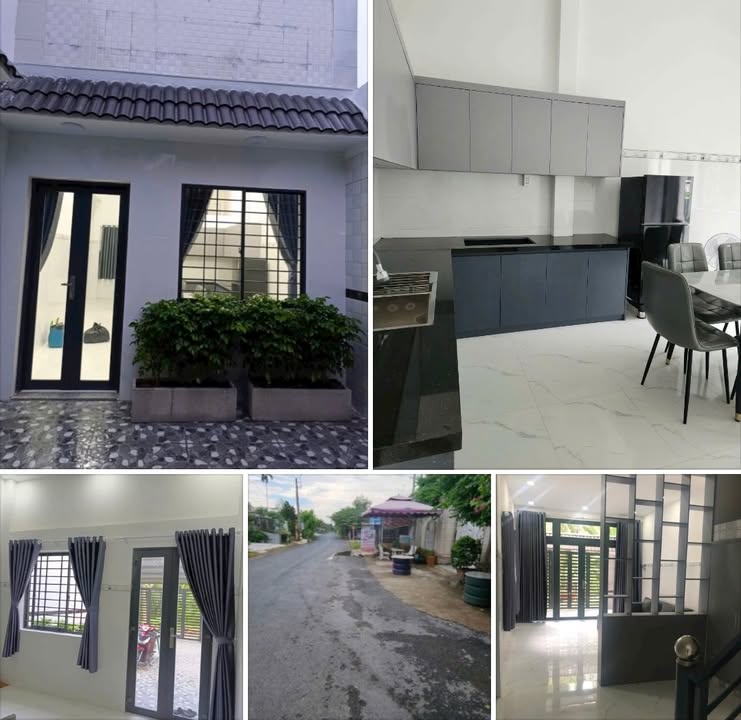 Nhà phố 1 trệt 1 gác lửng tại Phước Thạnh 123.5m² giá 1.48 tỷ - Nội thất đầy đủ, sẵn sàng vào ở!